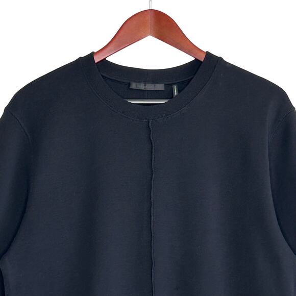 Helmut Lang Seam Detail Rib T Shirt in Black - Picture 7 of 10